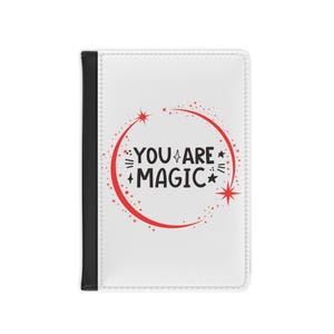 Magische Passhülle | Sie sind magische Reisebrieftasche, Geschenke für Reisende, niedliches Reisezubehör, Inspirationsreise, einzigartiges Gepäck
