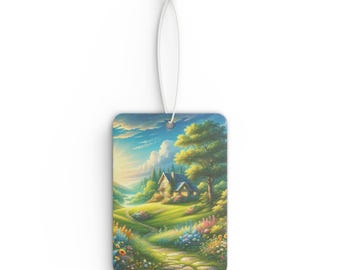 Scenic Car Air Freshener, Aromatic Home Decor, Nature Vibes, Gift for Travelers, Freshening Essentials, Car Accessories