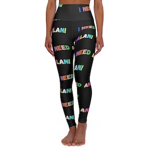 Colorful High Waisted Yoga Leggings - Perfect for Fitness, Workouts, Dance, Leisure, Casual Wear, Self-Care Days, Gifts for Her