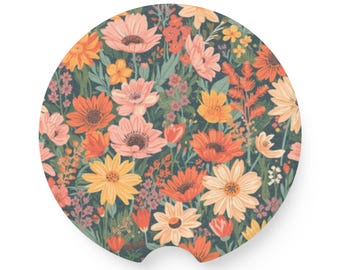 Podkładka pod samochód „Dzika łąka” | Podkładka pod samochód z mydlanego kamienia