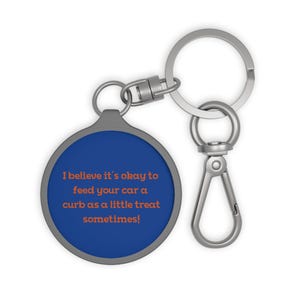 Llavero divertido para entusiastas de los coches, regalo para conductores, accesorios para amantes de los coches, llavero con humor, regalo automotriz único