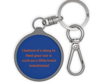 Funny Car Enthusiast Keyring, Car Lover Gift