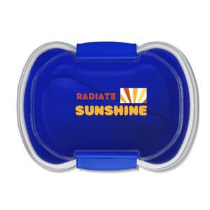 Radiate Sunshine Two-Tier Bento Box - Eco-Friendly Meal Prep Container, Lunch Box, Kids Lunchbox, Healthy Eating, Snack Organizer, [...]