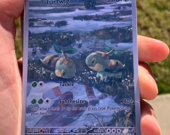Pokmon Gen 4 Art Collection Turtwig #387 Custom Card *HESED Custom Co* -  Etsy Finland