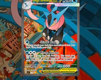 メガゲッコウガ ポケモンカード | カスタムファンアート TCG カード