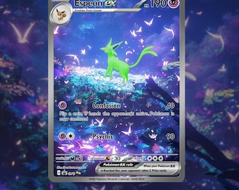 エーフィ イラスト レア フルアート ポケモンカード *ホログラフィック