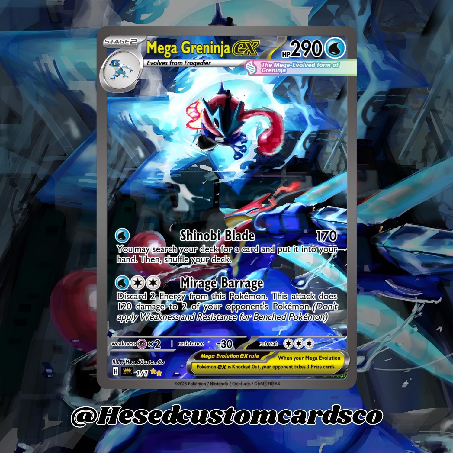 Greninja ex - Etsy 日本
