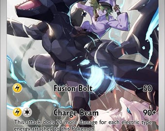 Nのゼクロム フルアート ポケモンカード | ホログラフィック 伝説の