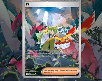 トレーナーNカスタムフルアートポケモンカード*ホログラフィック