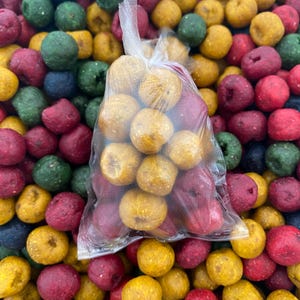 100 Pcs PVA Fishing Bait Bags | Water-Soluble Biodegradable Carp Bait Bags | Heat Sealed & Eco Friendly