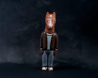 Handmade Bojack Horseman Pipe – Collectible Cartoon Art Toy