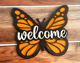 Handmade Butterfly wall decor