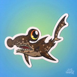 Hammerhead Shark Sticker