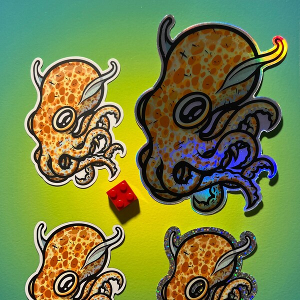 Bobtail Squid Sticker or Magnet (Various Options)