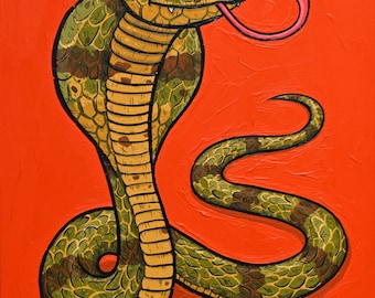 Cobra original painting