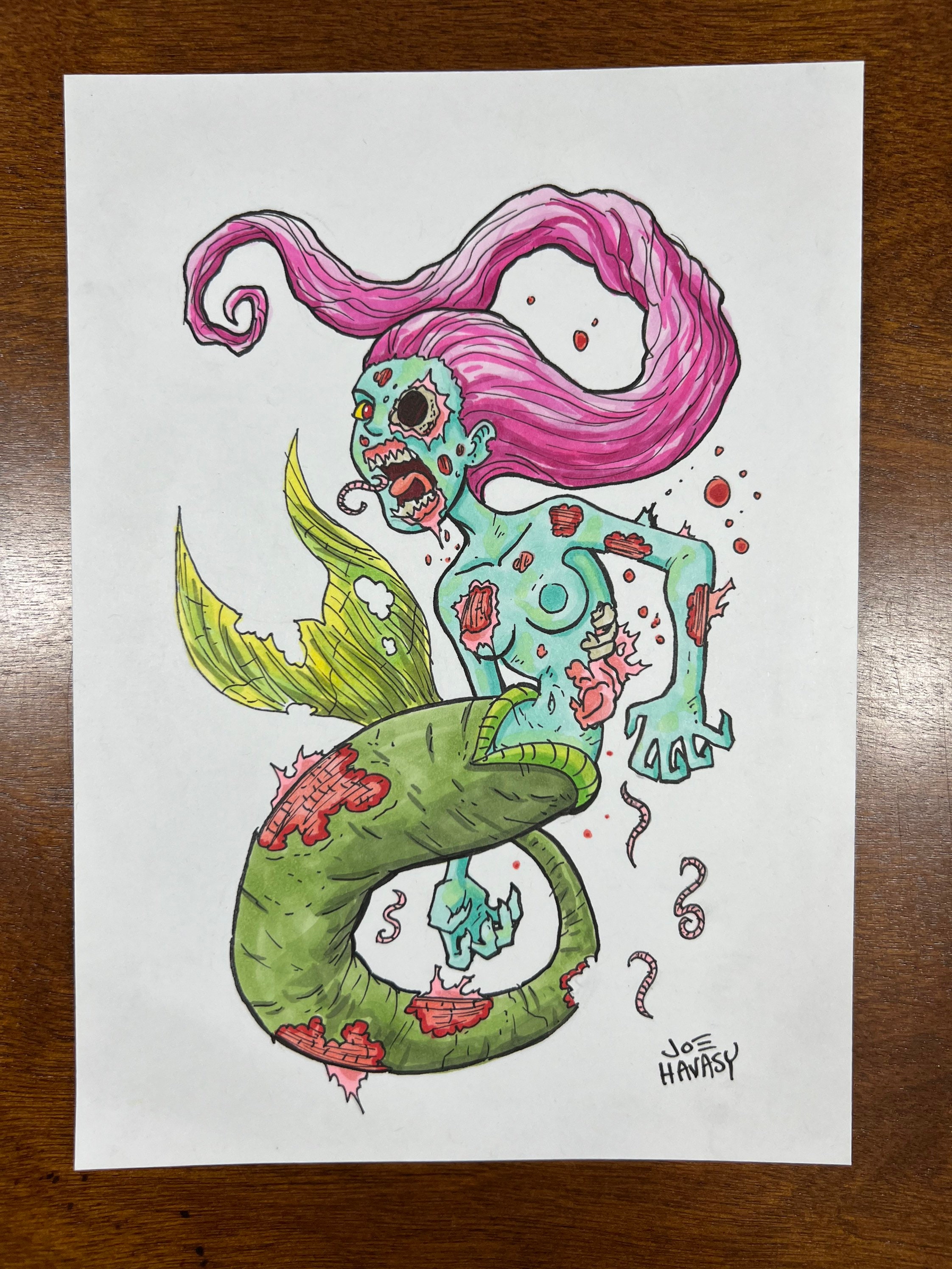 Zombie Mermaid Zombie Mermaid