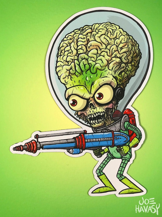 Mars Attacks Magnet - Etsy