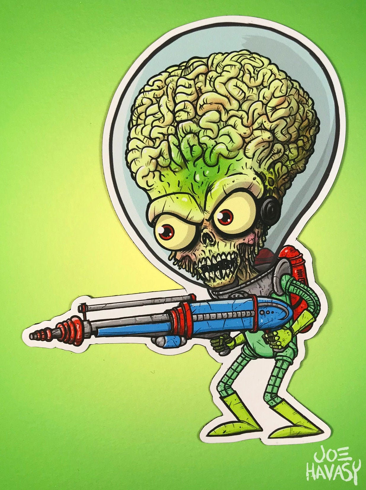 Mars Attacks Magnet - Etsy