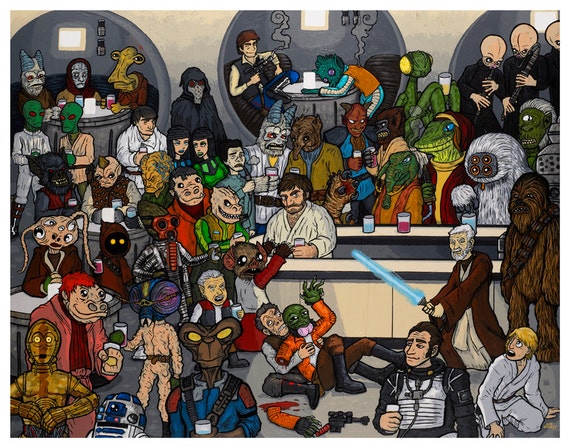The Mos Eisley Cantina a wretched hive of scum and villainy
