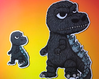 Baby Godzilla Magnet (Two Sizes!)