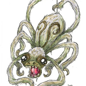 Slothrantula Original Drawing
