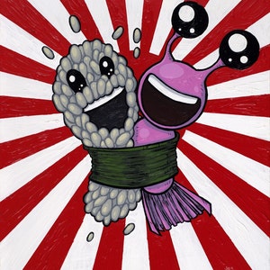 Sushi Hug 8x10 print