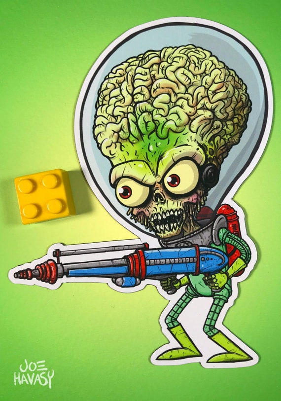 MARSページ Mars Attacks Magnet - Etsy