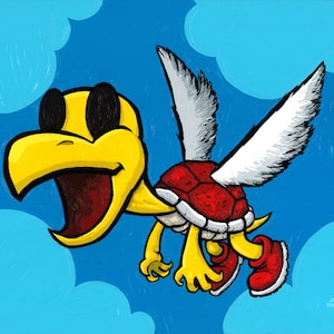Koopa Paratroopa 11x14 Druck