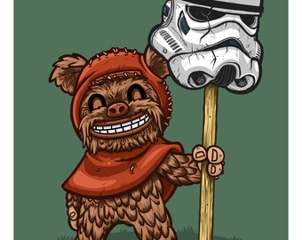 Yub Nub! Ewok Print