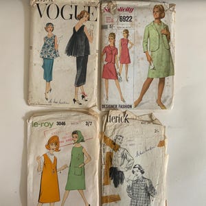Eine große Auswahl an einzigartigen Schnittmustern zum Teil selten für Erwachsene und Kinder. Beeinhaltet Vogue, Butternick etc.