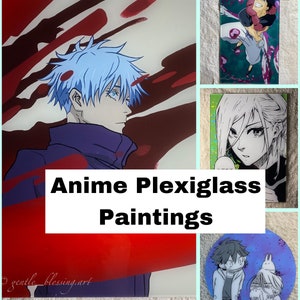 Anime plexiglass paintings Bild 1