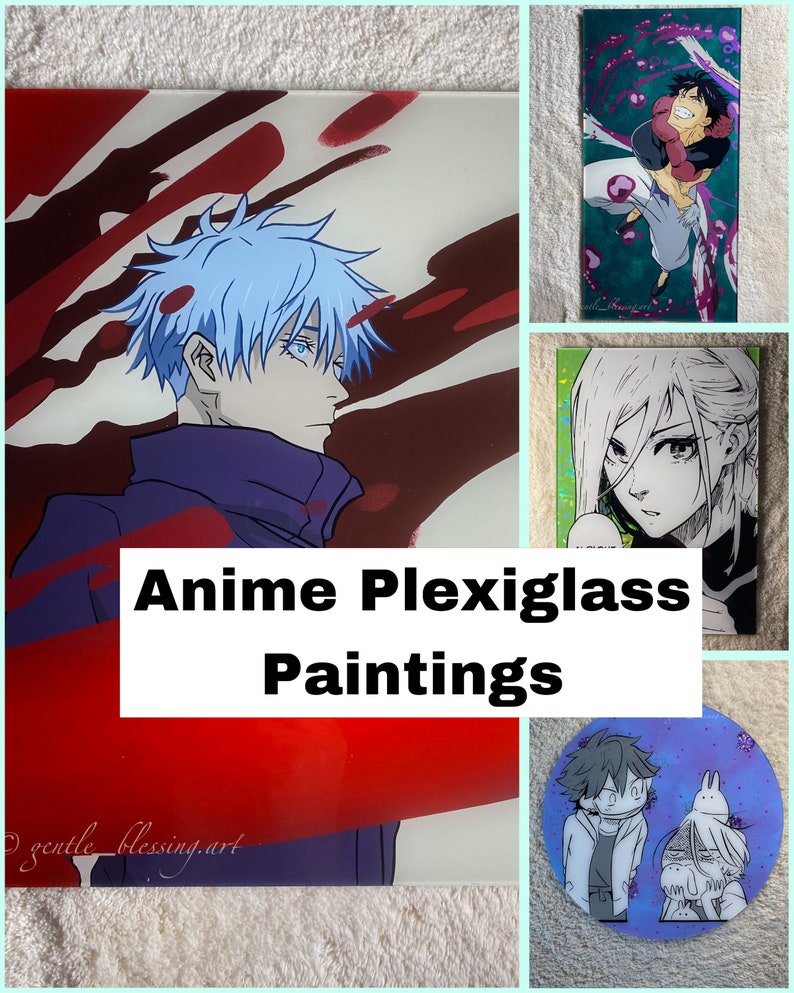 Anime plexiglass paintings Bild 1