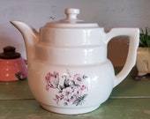 Vintage Drip-O-Lator Ceramic Coffee Pot, Enterprise Aluminum Co of Massillon OH - Mid Century Superior Quality Kitchen Ware, Shell Only