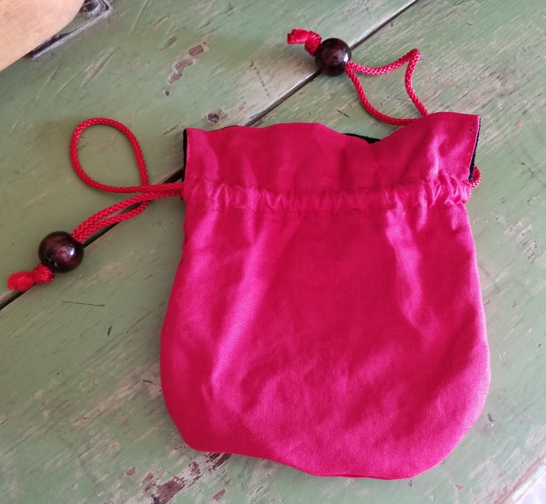 Vintage Little Rabbit Drawstring Bag