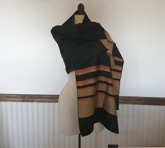 Mid Century Star of Siam Large Handwoven Cotton Si