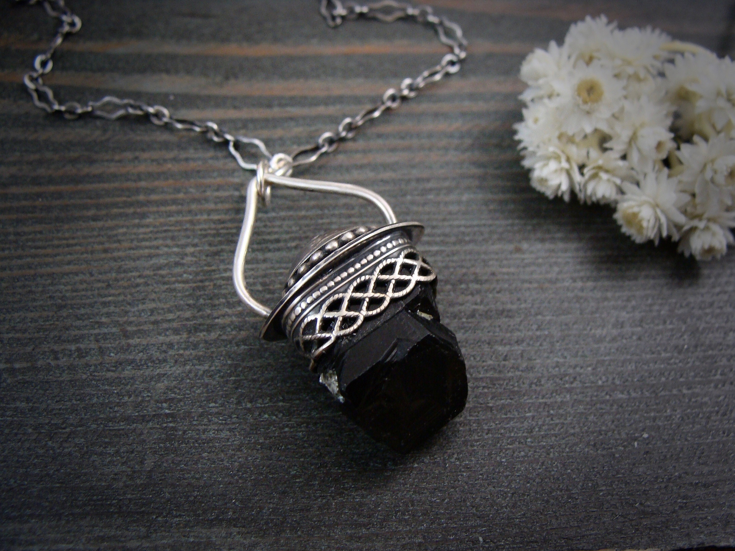 Black tourmaline amulet Clearance