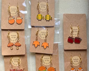 Autumn Dangle Earrings