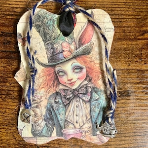 Junk Journal Bookmarks- Cartoon Character