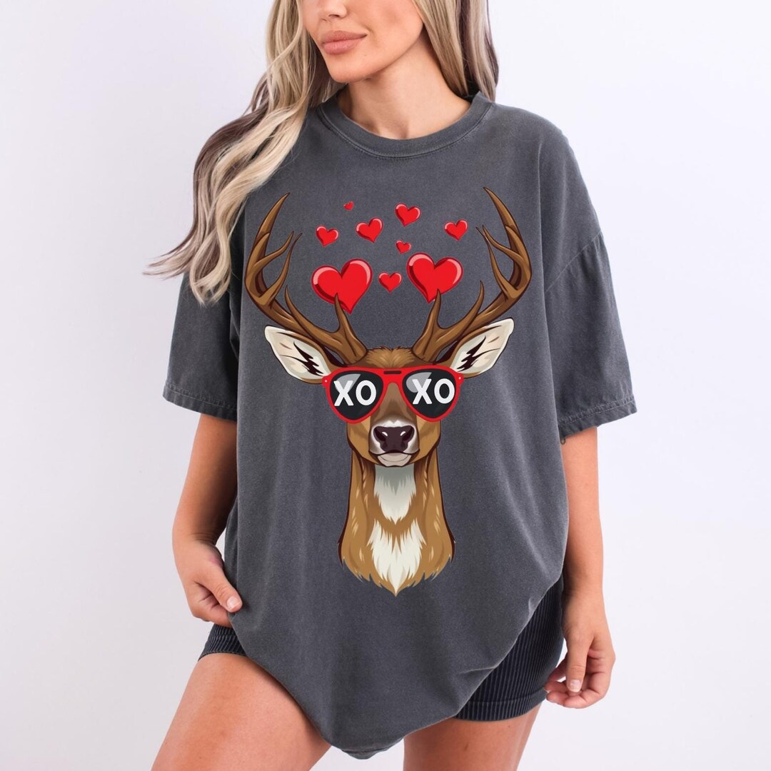 Valentine Buck PNG, Hunting Valentines Png, Retro Valentines Png ...