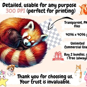 Red Pandas Clipart adorable panda art - Wonders Artist