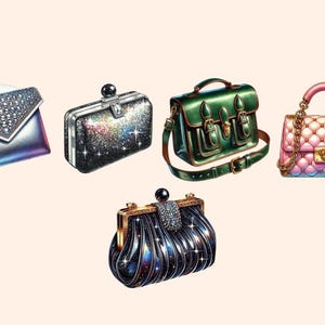 Purses & Handbags Clipart Chic Handbag Clipart - Wonders Artist