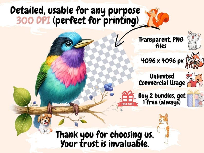 Jungle Birds Clipart birds clipart - Wonders Artist