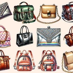 Purses & Handbags Clipart Chic Handbag Clipart - Wonders Artist