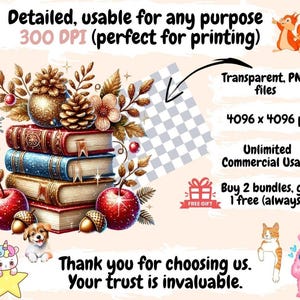 Autumn Books Clipart autumn books clipart - Wonders Artist