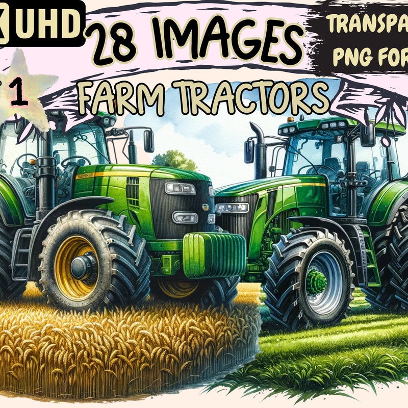 Tractor Art - Etsy