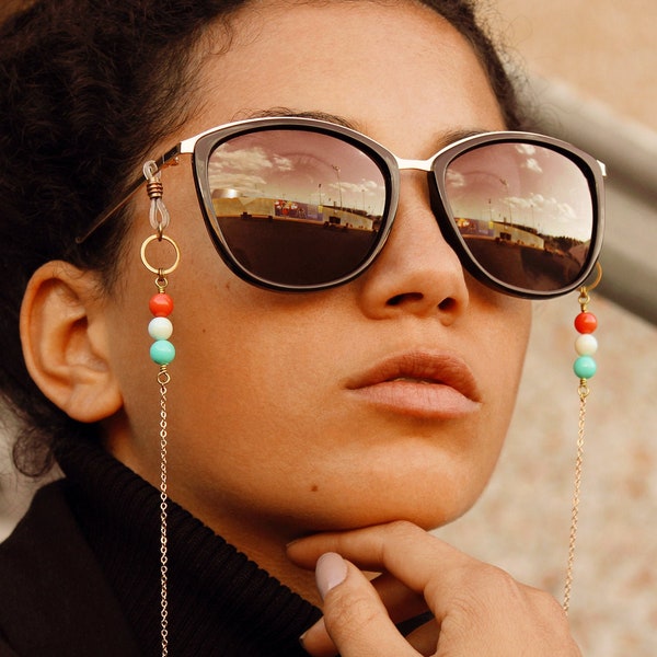 Eye Glasses Chain Etsy