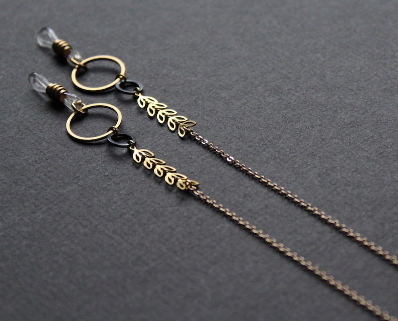 Cool glasses chain gold eyeglass chain cute sunglasses strap Etsy