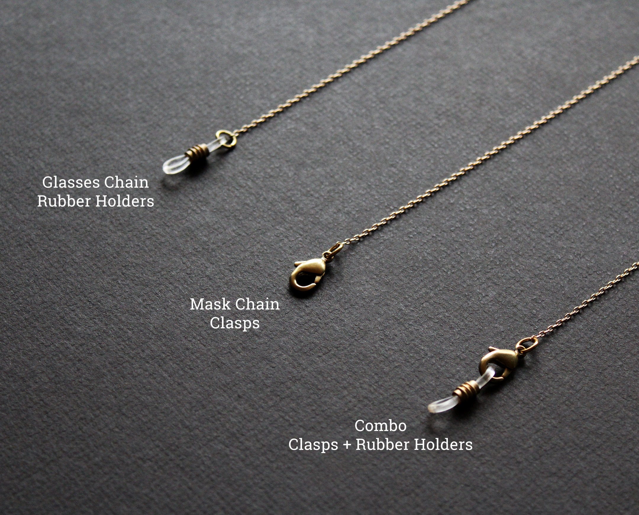 Gold Glasses Chain Eyeglass Chain Reading Glasses Chain Etsy UK