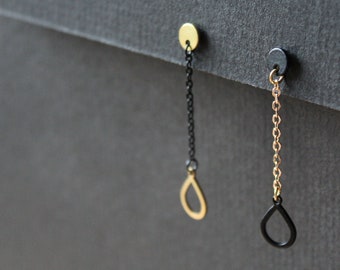 【44】RAINDROP STUDS COAT - BLACK All raincoats – Raindrop