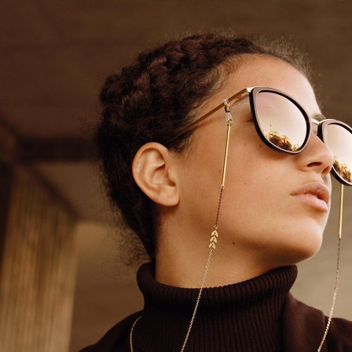 Gold Glasses Chain Eyeglass Chain Sunglass Strap Sunglasses Chain
